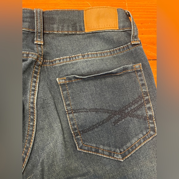 Aeropostale high waisted jeggings size 000 reg - Picture 5 of 5